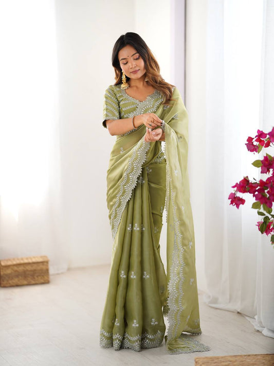 Timeless Tradition Jimmy Chu Saree