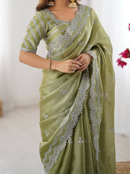 Timeless Tradition Jimmy Chu Saree