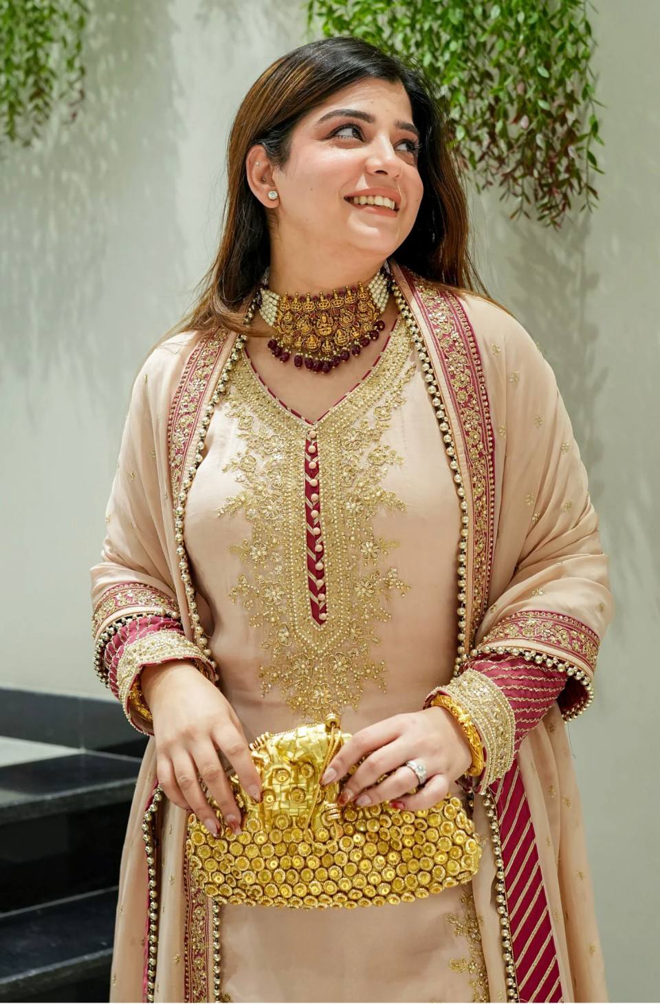 Blush Royal Elegance Suit Set