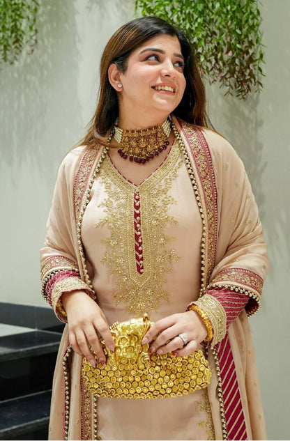 Blush Royal Elegance Suit Set