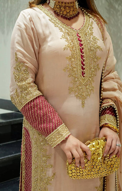 Blush Royal Elegance Suit Set