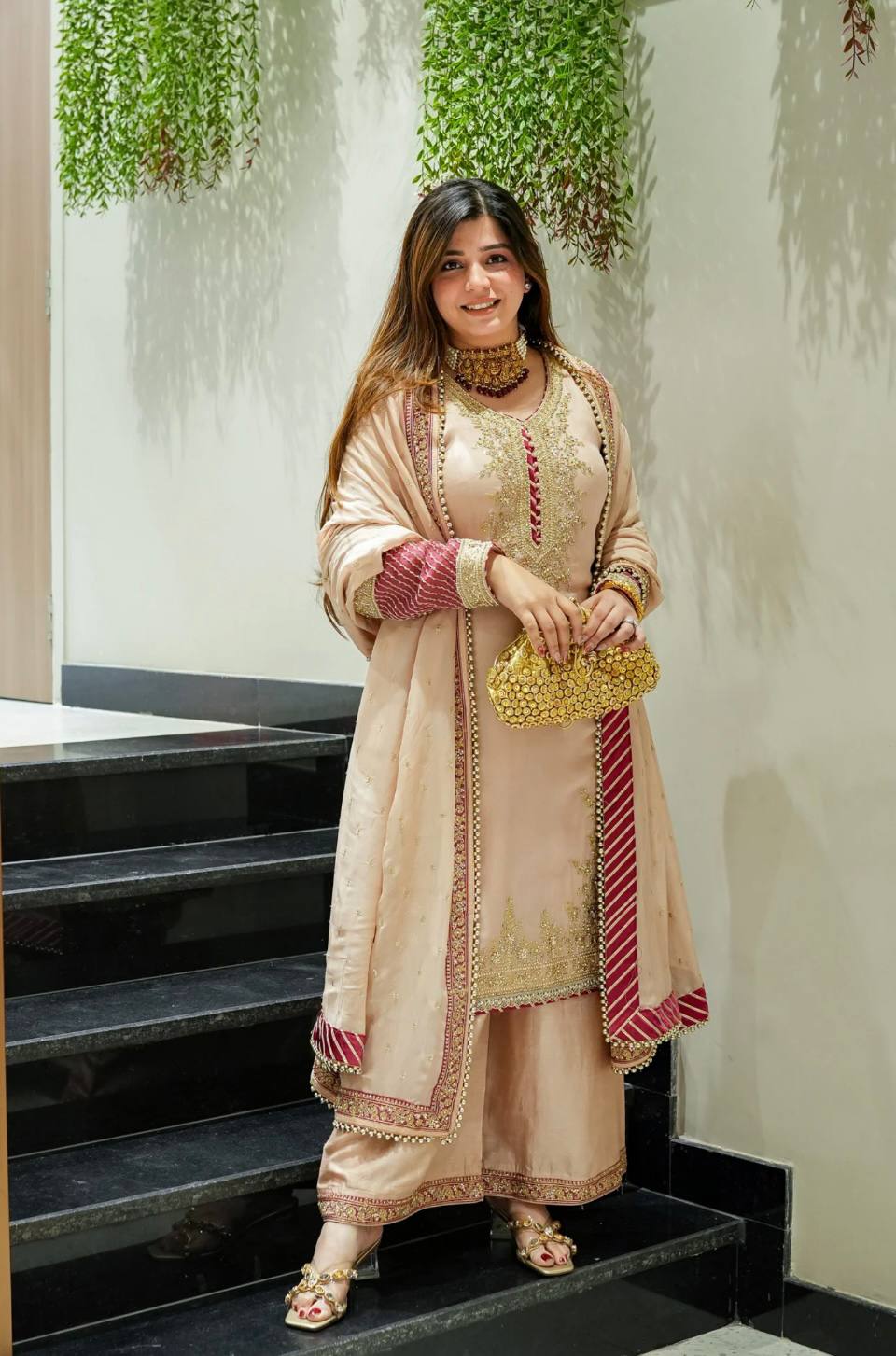 Blush Royal Elegance Suit Set