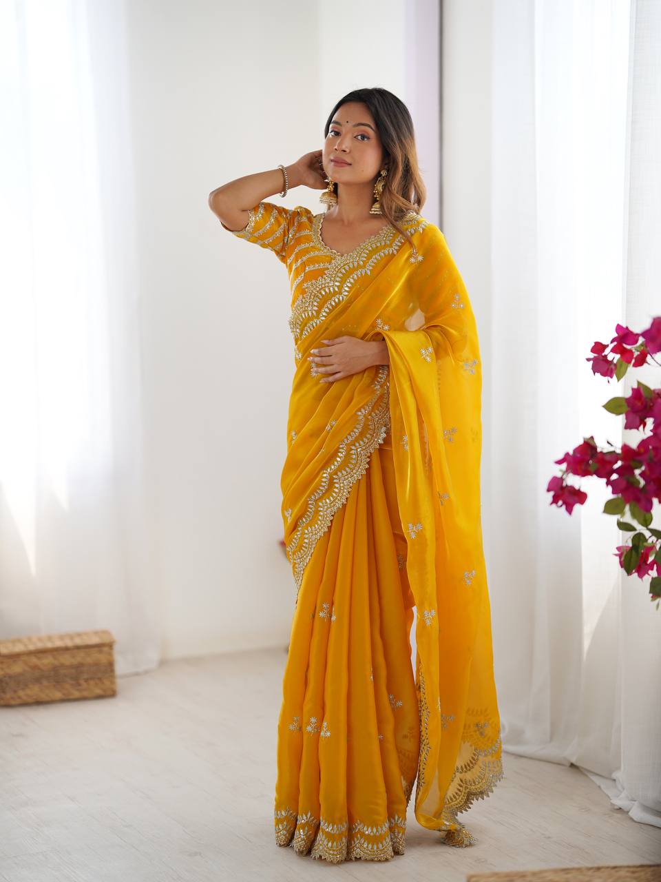 Timeless Tradition Jimmy Chu Saree
