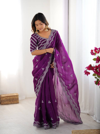 Timeless Tradition Jimmy Chu Saree