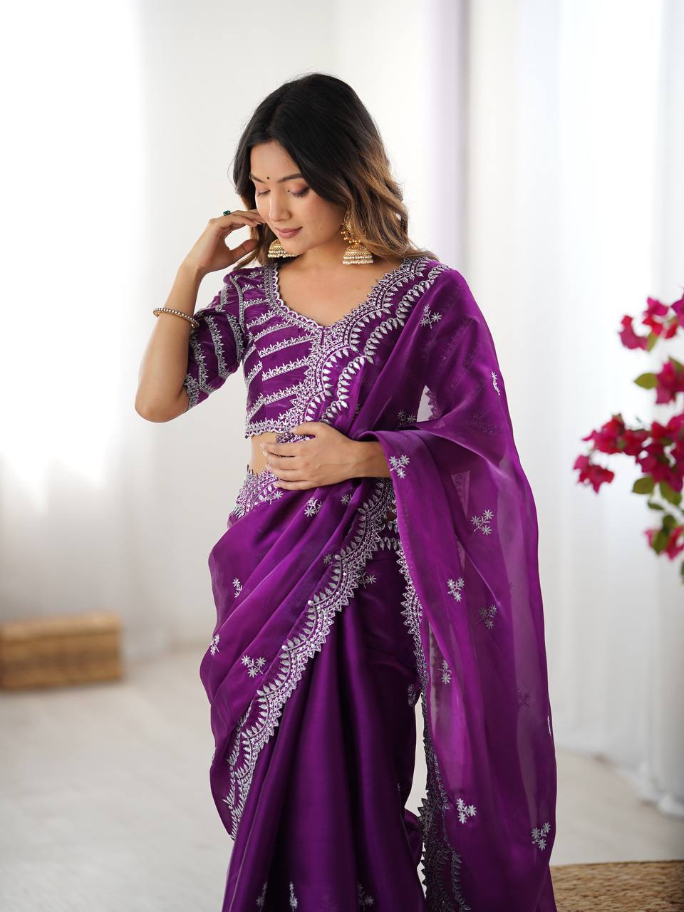 Timeless Tradition Jimmy Chu Saree
