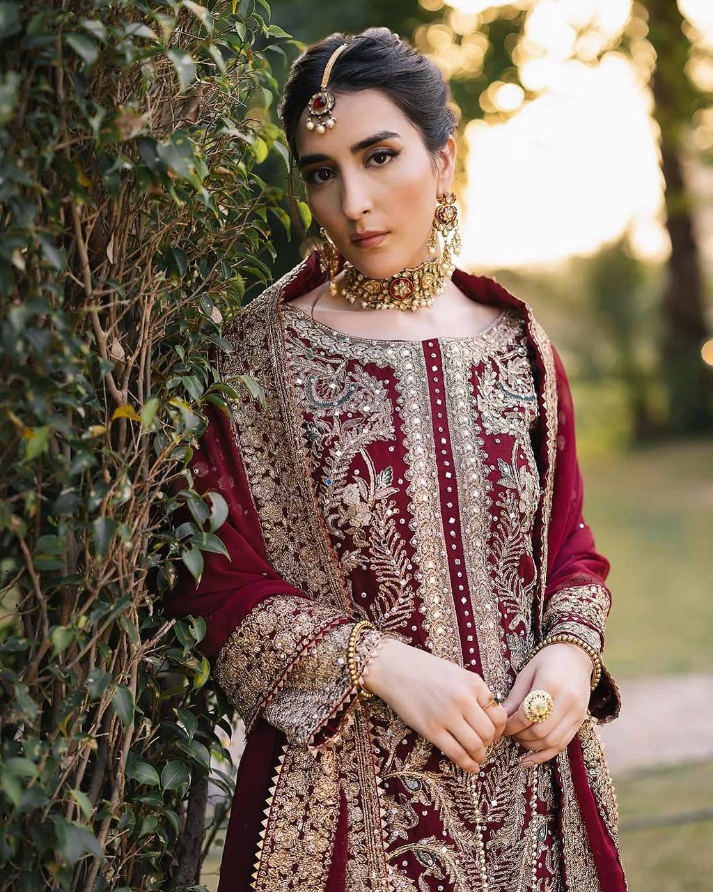 A Tale Woven in Maroon Gold