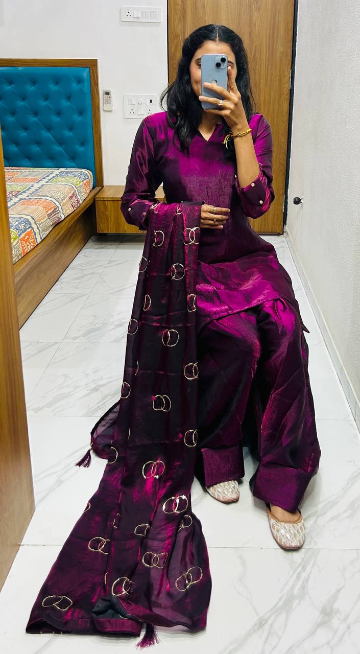 Meher Designer Wear Exclusive Farsi Salwar Suit