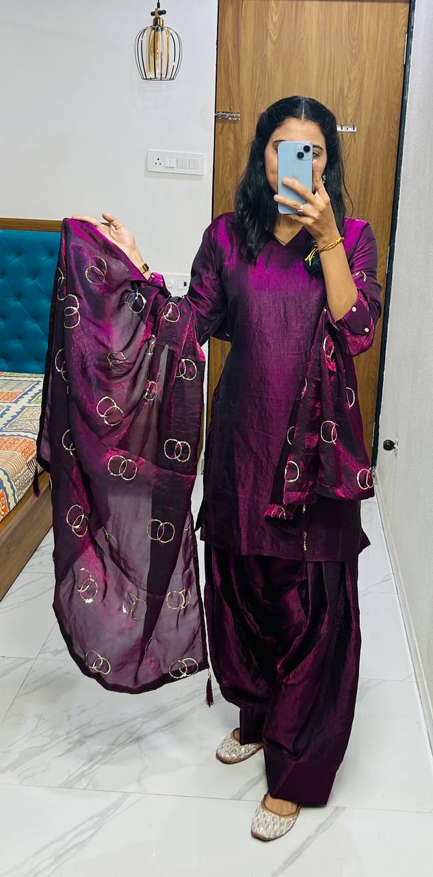 Meher Designer Wear Exclusive Farsi Salwar Suit