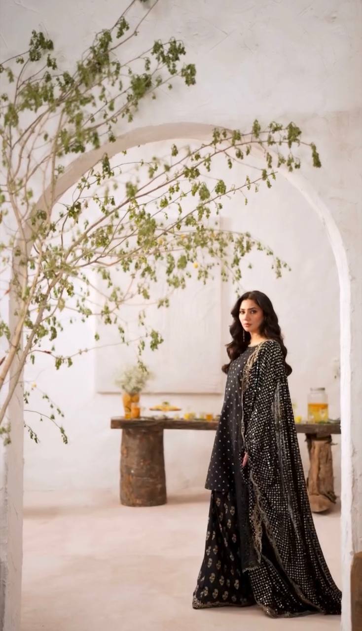 Black Elegance Tradition Meets Georgette Sharara