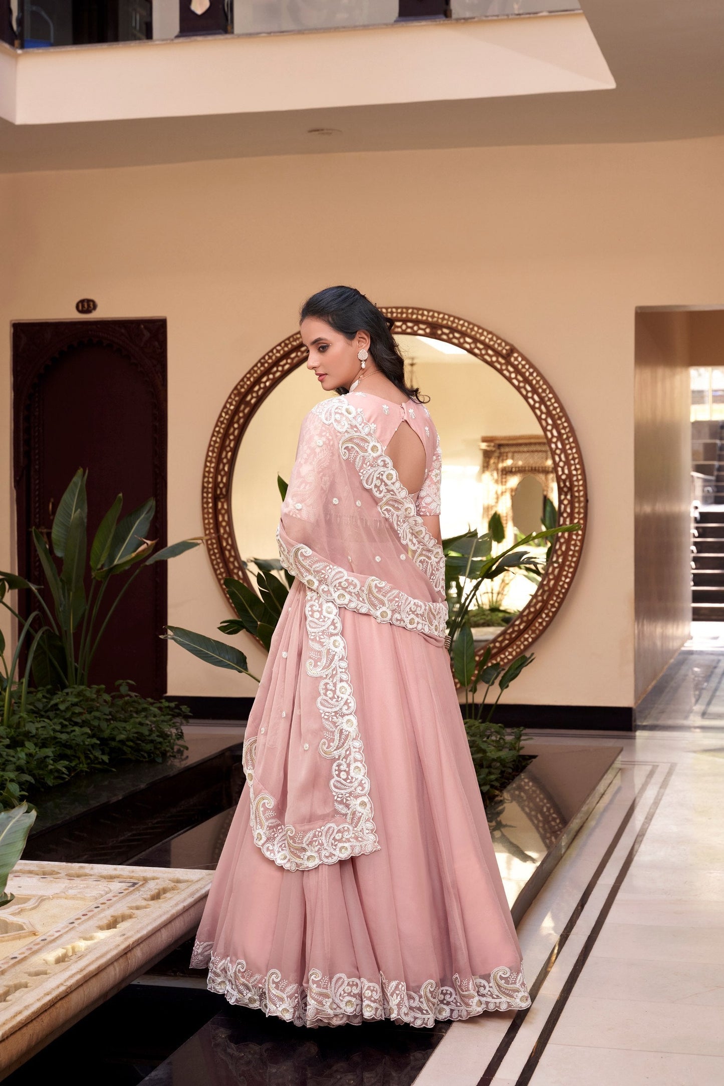 Gulabo Gaze Blush Pink Dream Lehenga Set
