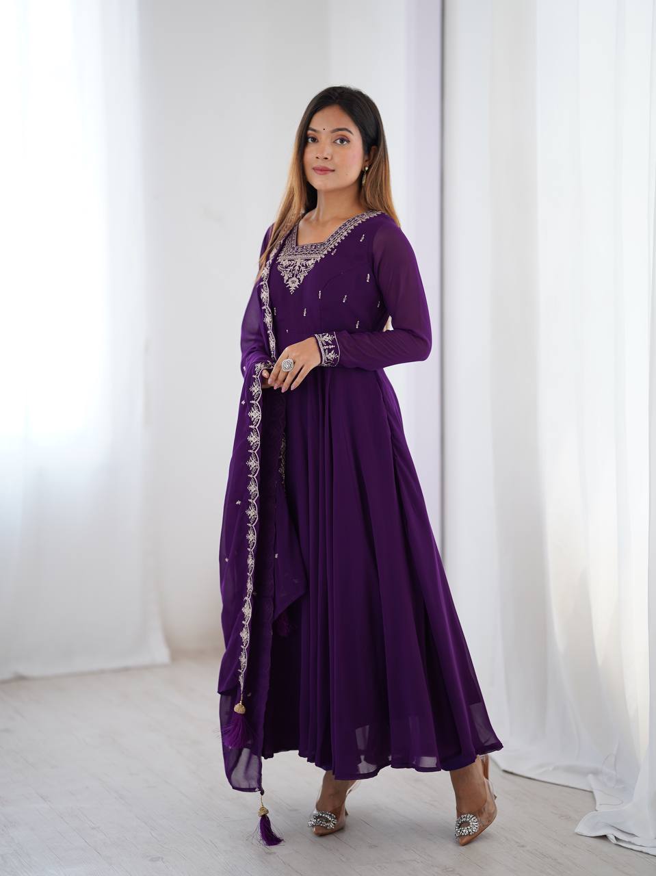 Misha Graceful & Colourfull Comfort And Stylish Anarkali