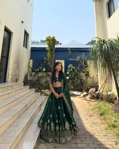 Queens  Of Spring Graceful princess of flowers Lahenga