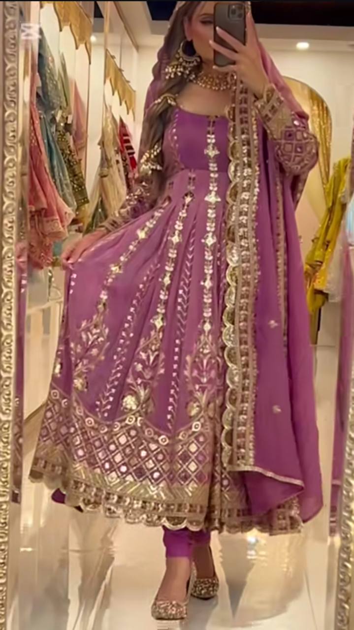 Regal Radiance Anarkali Suit