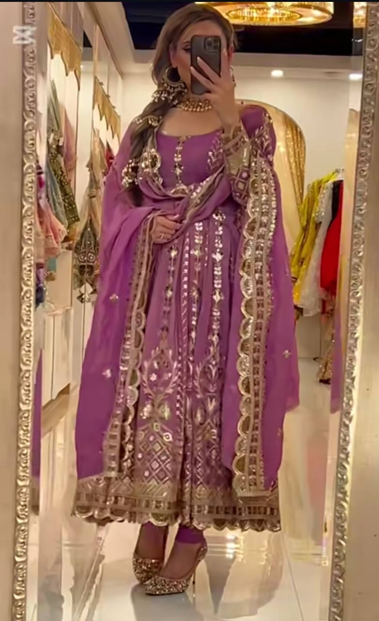 Regal Radiance Anarkali Suit