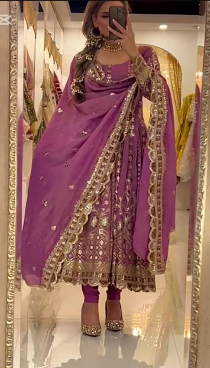 Regal Radiance Anarkali Suit