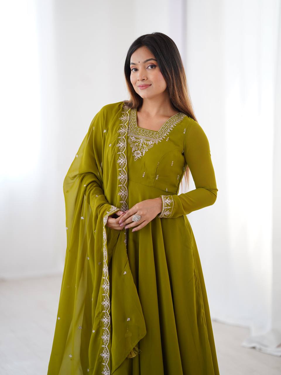 Misha Graceful & Colourfull Comfort And Stylish Anarkali