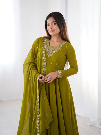Misha Graceful & Colourfull Comfort And Stylish Anarkali