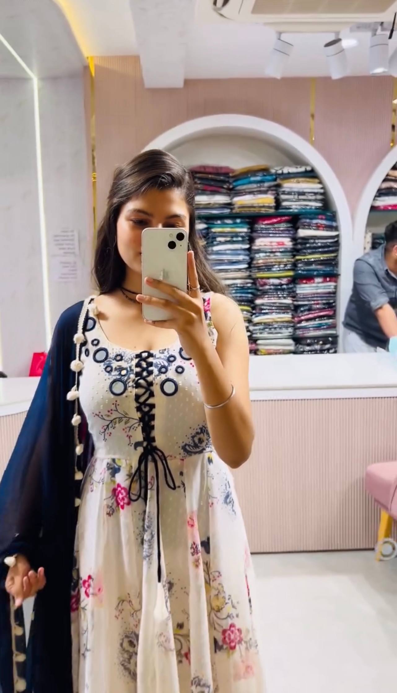 PomPom Petals Whimsical White Blossom Set