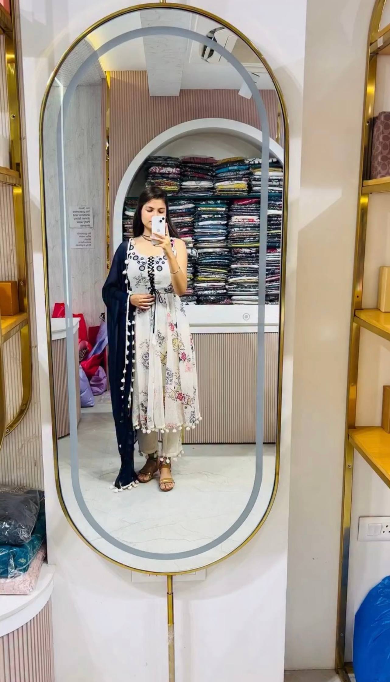 PomPom Petals Whimsical White Blossom Set