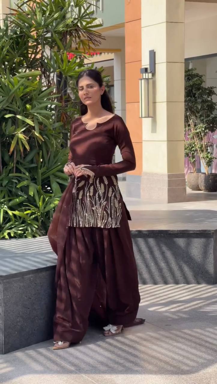 Aarizah Noor  Designer Party Wear Look Farshi Shalwar