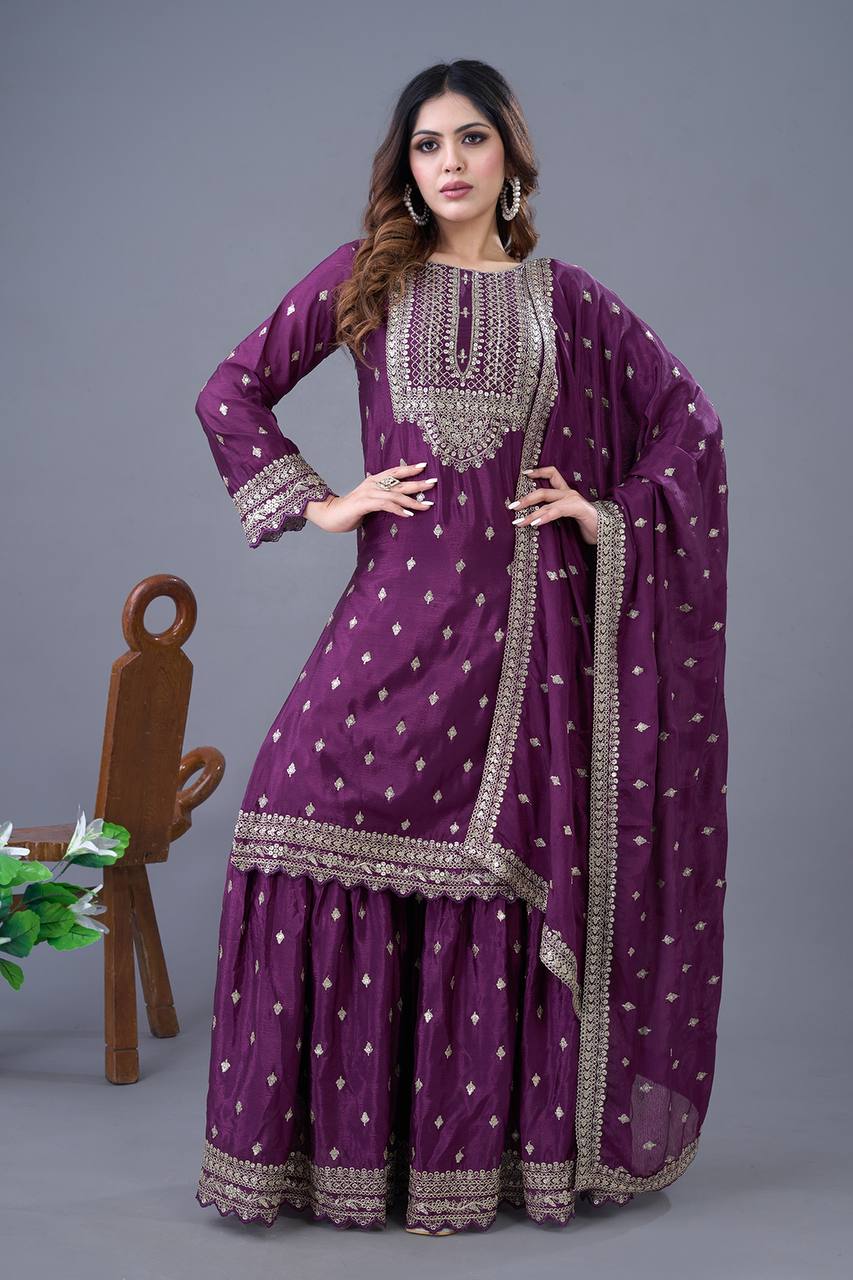 Flare of Royalty Timeless Sharara Ensembles