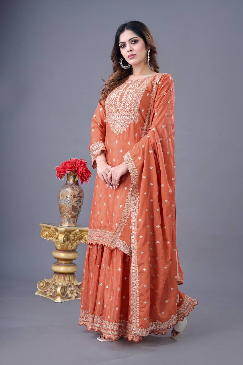 Flare of Royalty Timeless Sharara Ensembles