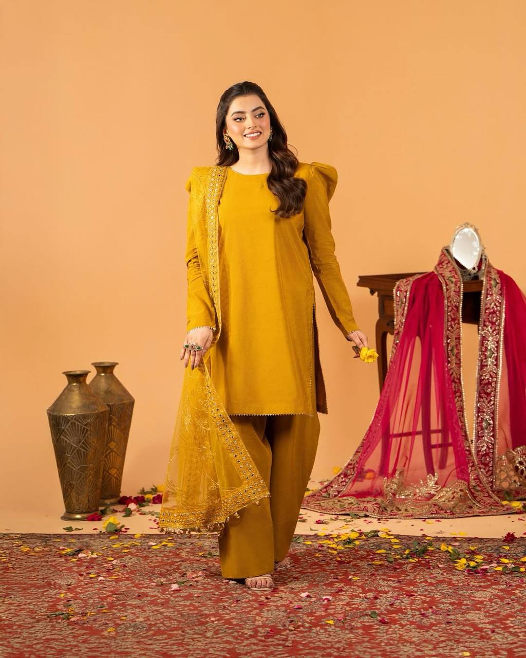 Radiant Heritage Charm Festive Suit Collection
