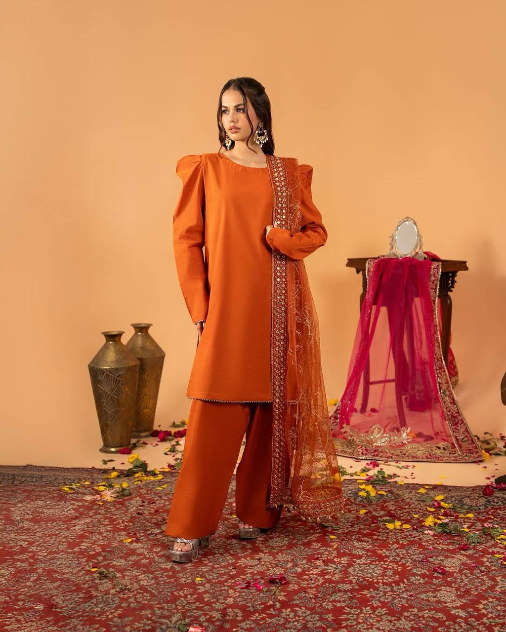 Radiant Heritage Charm Festive Suit Collection