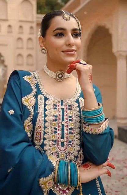 Zaara Ethnics - A Sharara Affair