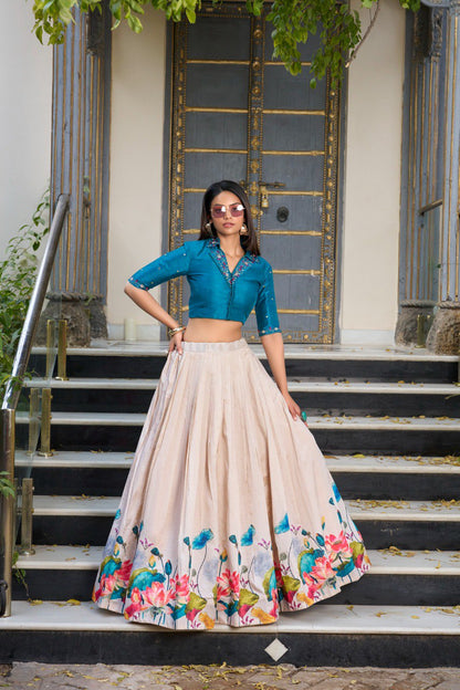 Prisha Traditional Co-ord Set Lehenga