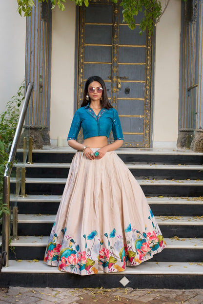 Prisha Traditional Co-ord Set Lehenga