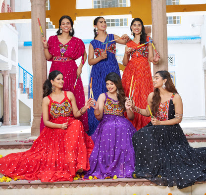 RaasRang Vibrant Garba Glory & Mirrorwork Magic Navratri Gowns