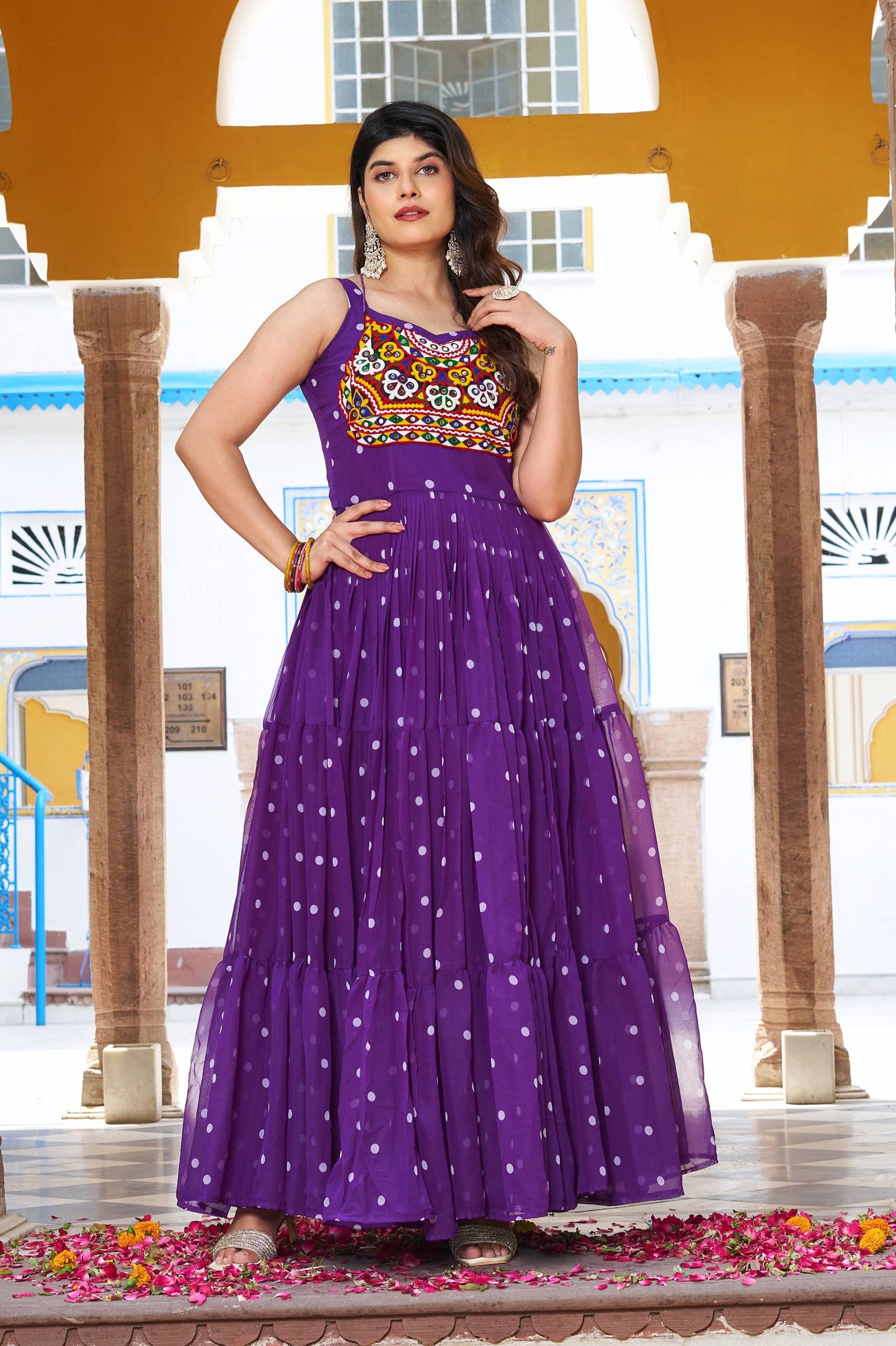RaasRang Vibrant Garba Glory & Mirrorwork Magic Navratri Gowns