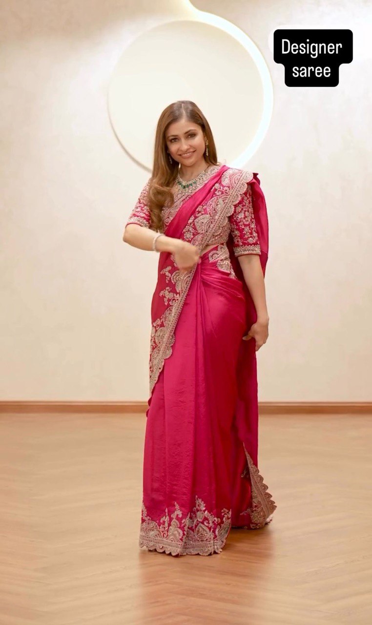 Prity Vichitra Silk  Beautiful Designer Saree