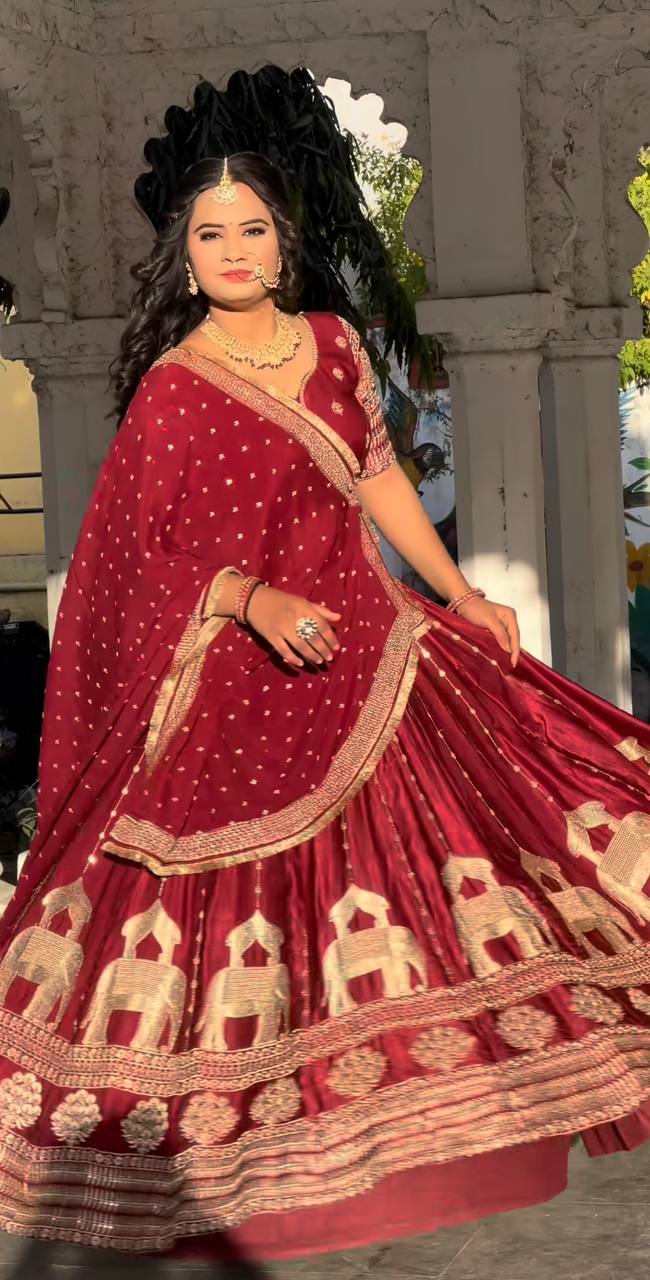 Rajgharana Threads of Royalty wedding Lehenga Choli