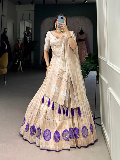 Vanilla Breeze Heritage-Inspired Lehenga Choli Collection