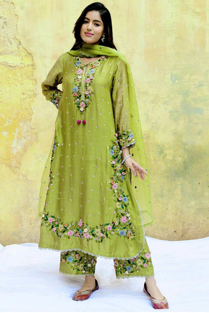 Sanvi Designer Party Wear Fency  Suit