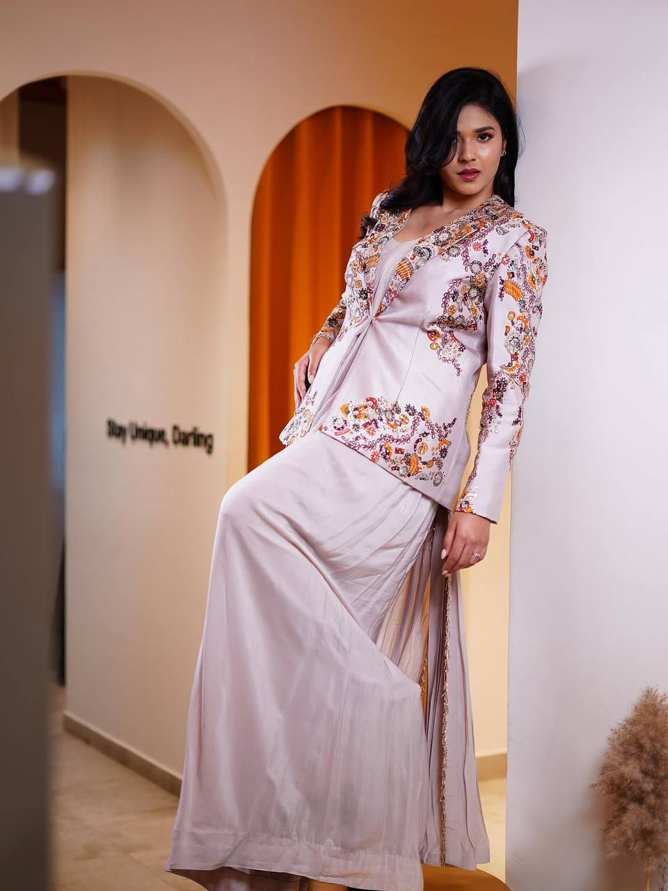 Jaipuri Koti Indo-western Ready To Wear Saree