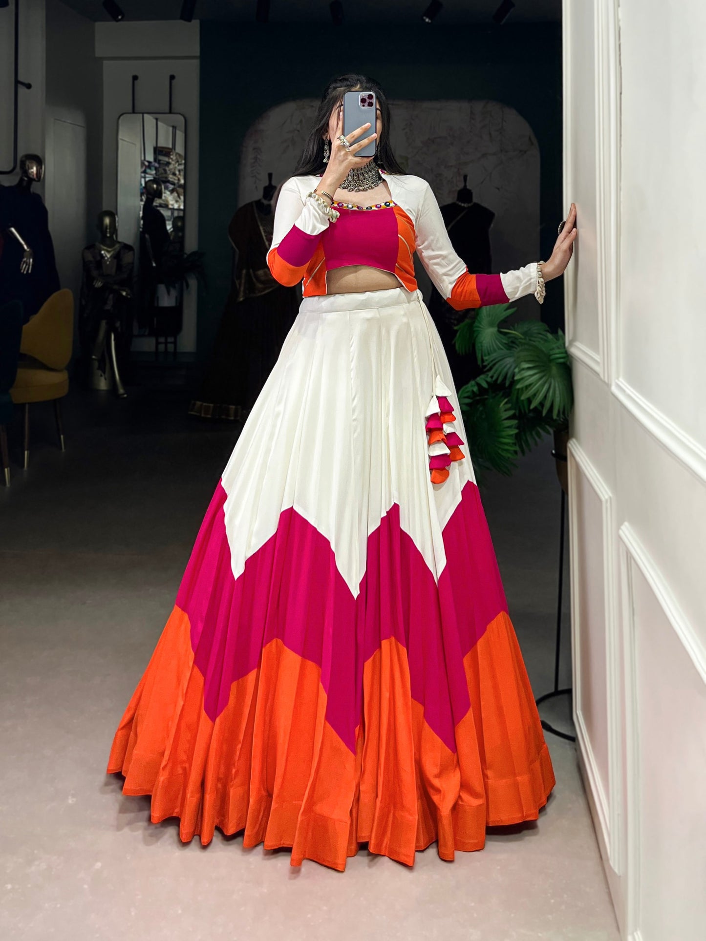 Navrang Sutra Festive Couture Lehenga Set