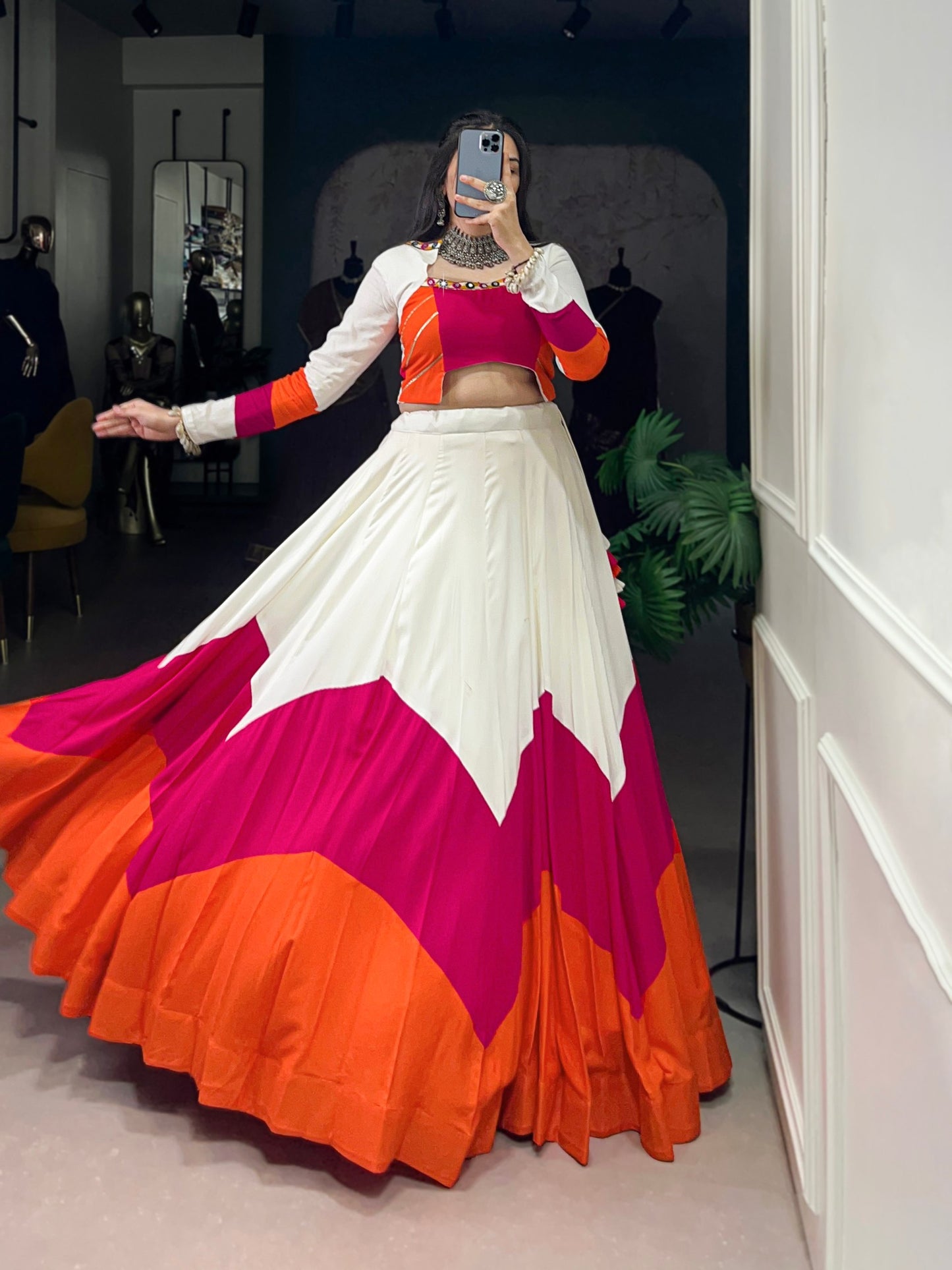 Navrang Sutra Festive Couture Lehenga Set