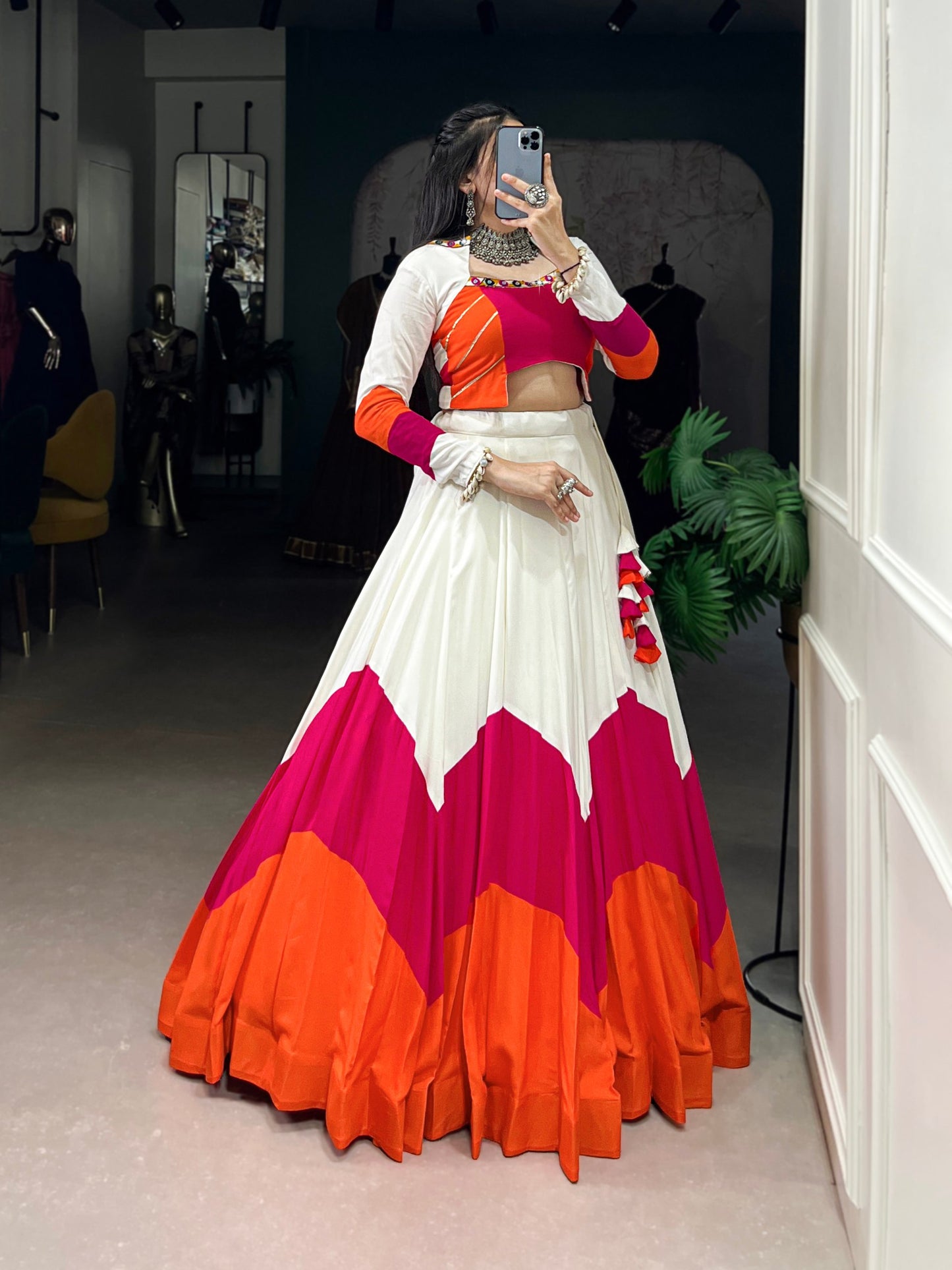 Navrang Sutra Festive Couture Lehenga Set