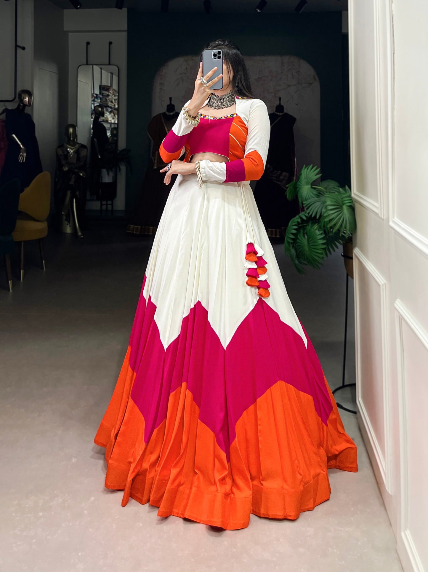 Navrang Sutra Festive Couture Lehenga Set