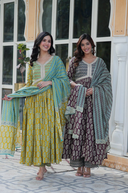 Aahana Beautiful Pure Cotton Suit