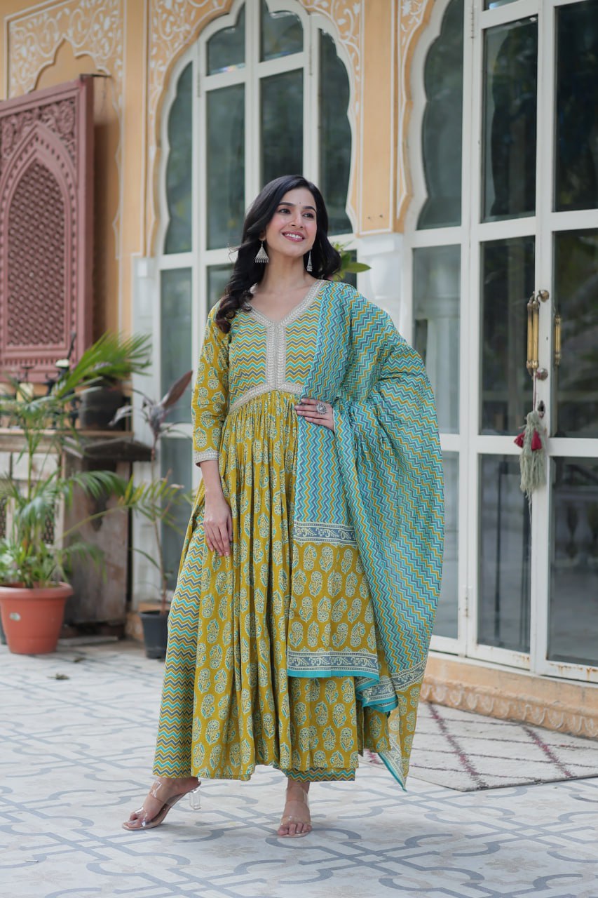 Aahana Beautiful Pure Cotton Suit