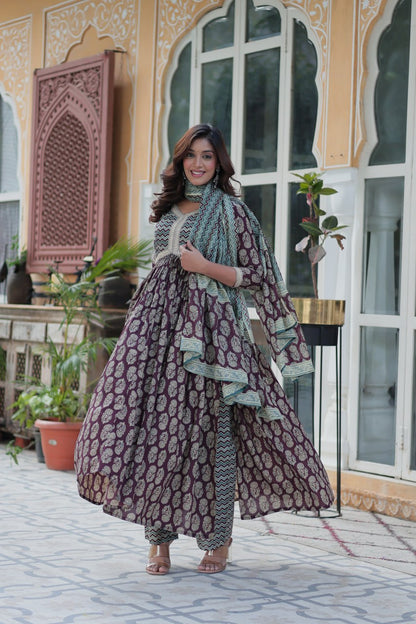 Aahana Beautiful Pure Cotton Suit