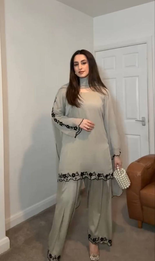 Chandni Designer Party Wear Suit Set