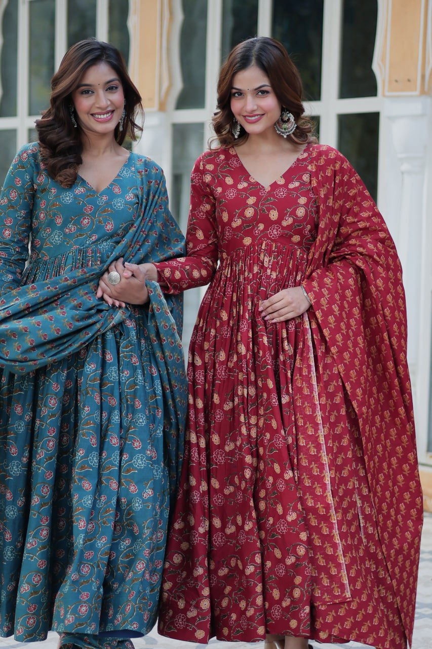 Tanishka Designer Pure Cotton Suit