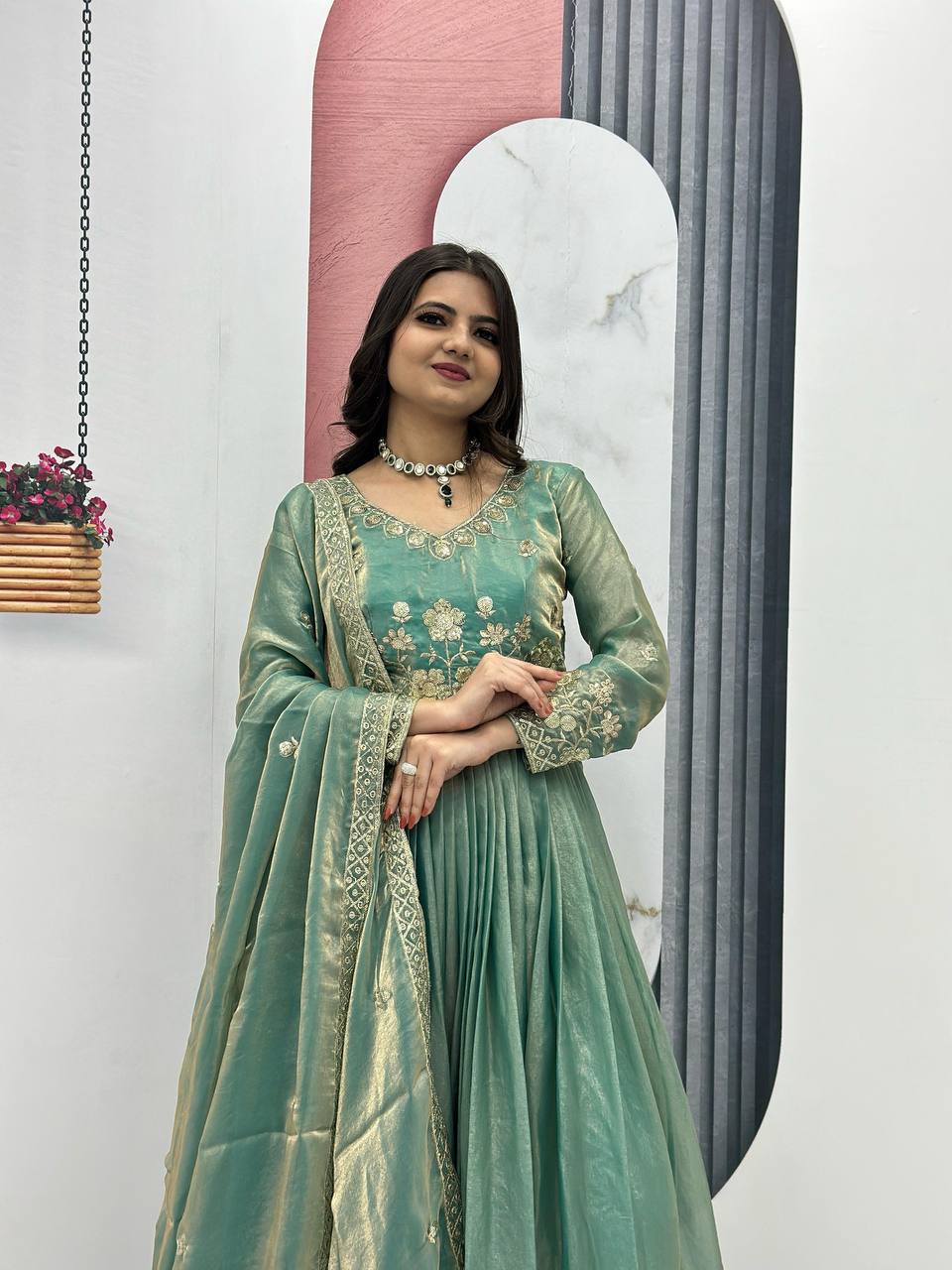 Charvi Tradition with a Twist Fendy Gown