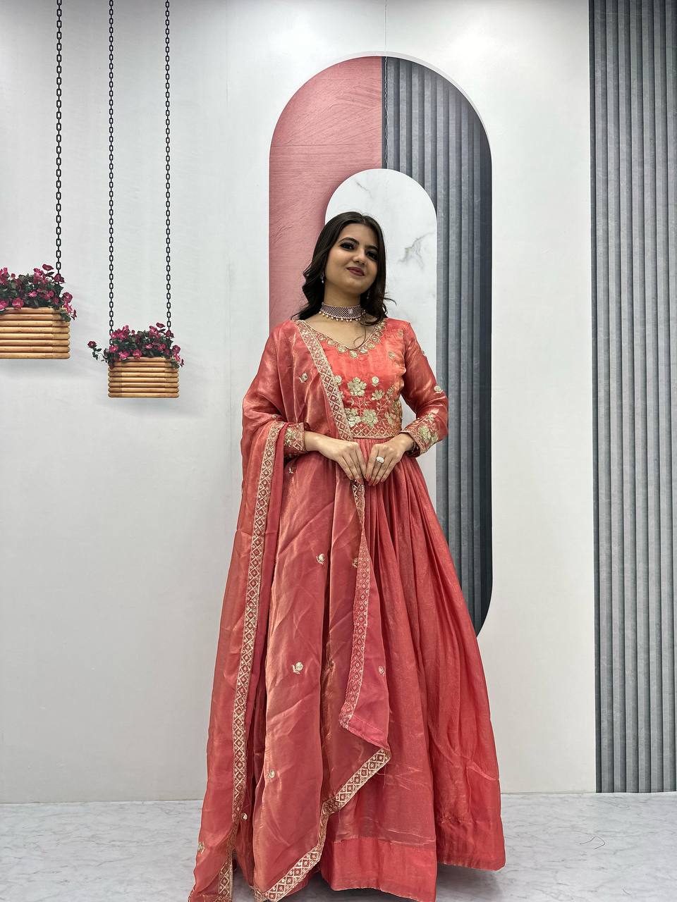 Charvi Tradition with a Twist Fendy Gown
