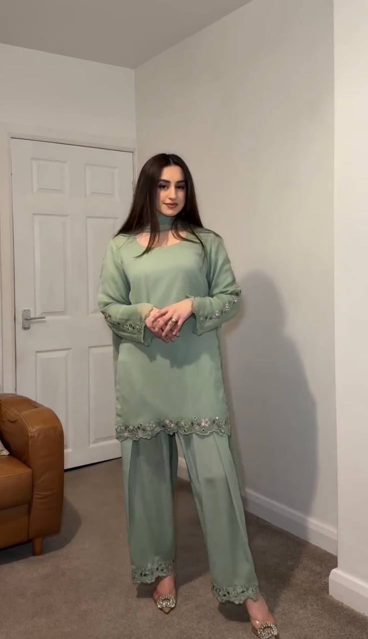 Chandni Designer Party Wear Suit Set